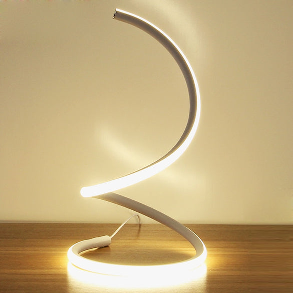 Modern Minimalist Art led Table Lamps EU/US Plug Fashion Wedding Bedroom LED Desk Lamp Living room Table Lights Home Lighting