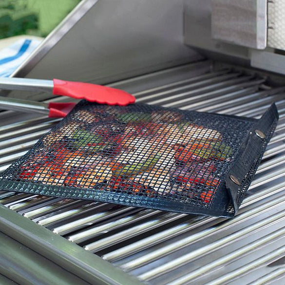 New Hot Non-Stick Mesh Grilling Bag Non-Stick BBQ Bake Bag Outdoor Picnic Tool  11.13