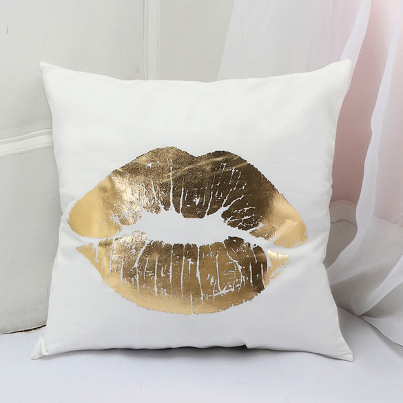 BeddingOutlet Bronzing Cushion Cover Christmas Throw Pillow Cover Decorative Pillow Case Sofa Car Seat Cover Pillowcase Dropship