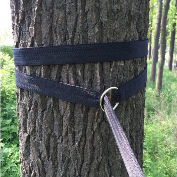 Essential Can Hold 200kg OutDoor Camping Hiking Hammock Hanging Belt Hammock Strap Rope with Metal Buckle Load Bind Rope