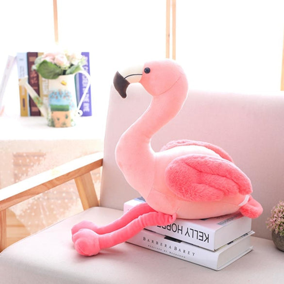 Mon Lapinou 1 pc 25cm 35cm 50cm Plush Flamingo Toys Stuffed Bird Soft Doll Pink Flamingo Kids Toys Wedding Gift High Quality