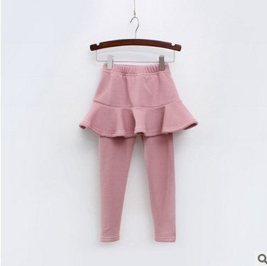 Baby Girl Pants Kids Leggings 2018 Autumn spring Girls Cotton Leggings Girls Skirt-pants Cake Skirts Children Clothes