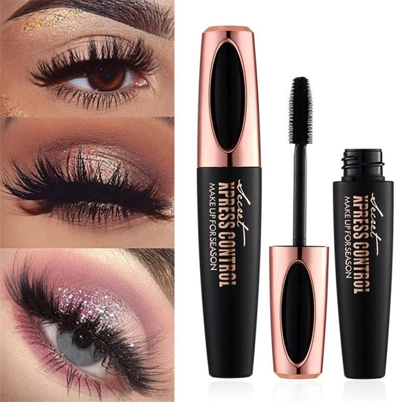 2018 Makeup Eyelash  Mascara Eye Lashes makeup 4d silk fiber lash mascara Drop Shipping