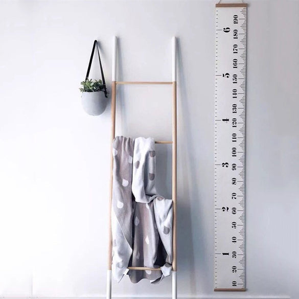 1pcs Simple Nordic Style Children 's Height Ruler Wall Hanging Type Height Measurement Home Decoration Wall Art Ornaments