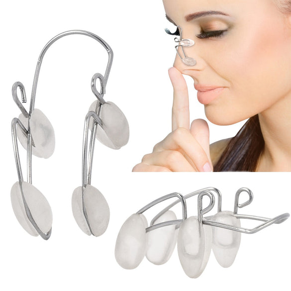 HUAMIANLI 1PC Silicone Clamp Clip Reshape Nose Up Lifting Shaping Shaper Rhinoplasty Nose Job F23 HW