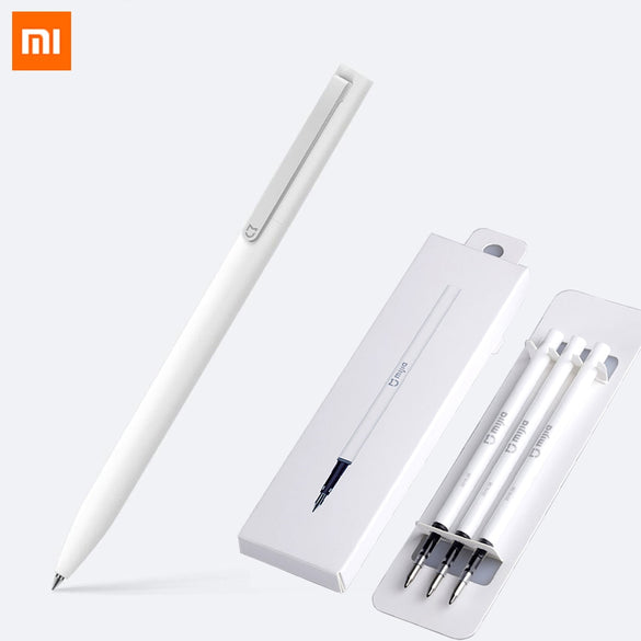 Original Xiaomi Mijia Sign Pens 9.5mm Signing Pens PREMEC Smooth Switzerland Refill MiKuni Japan Ink add Mijia Pens Black Refill