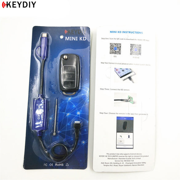 KEYDIY Mini KD Key Generator Remotes Warehouse in Your Phone Support Android Make More Than 1000 Auto Remotes Similar KD900