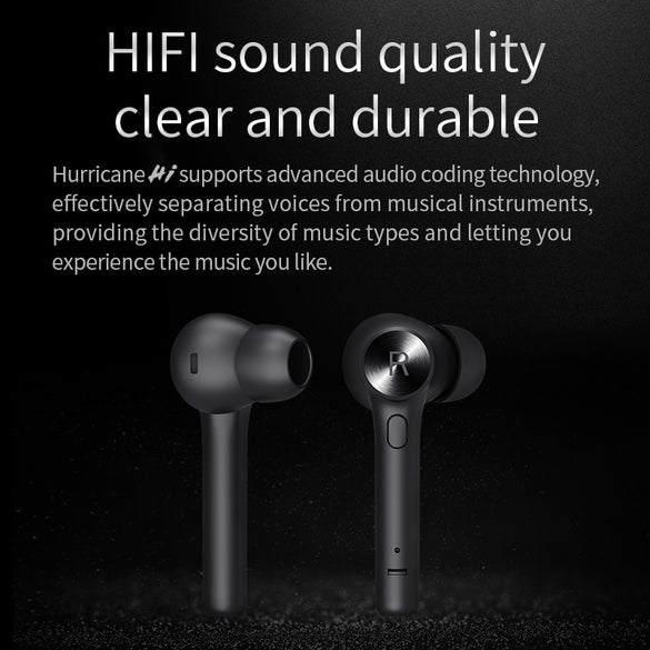 Bluedio Hi wireless tws earbuds bluetooth earphone stereo sport earbuds wireless headset with charging box built-in microphone