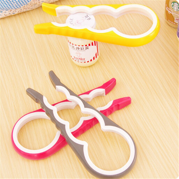 4 in 1 Multifunction Screw Cap Jar Bottle Wrench Creative Gourd-shaped Can Opener Screw Kitchen Tools
