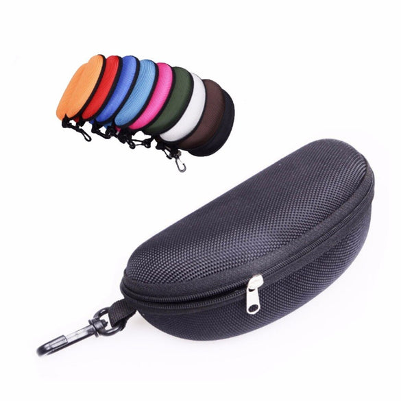 Colorful Cover Sunglasses Case For Women Glasses Box With Lanyard Zipper Eyeglass Cases High Quality Eyewear Accessories