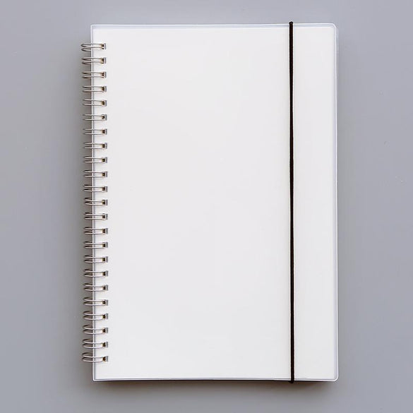 Spiral Bound Clear Gridded Notebook