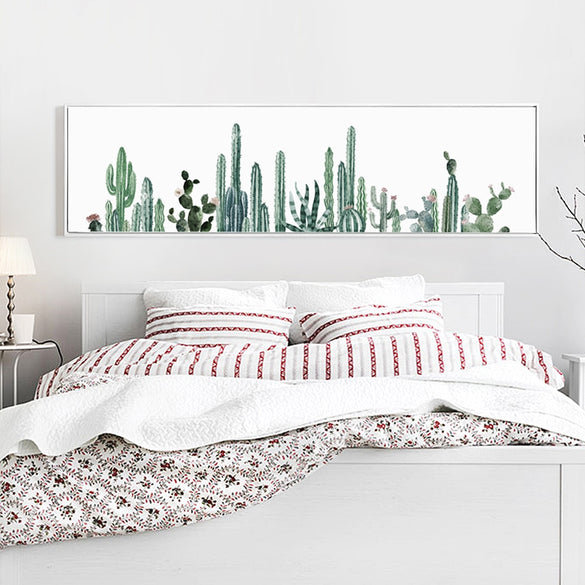 Canvas Print Long Painting Mini Desert plant Cactus Poster Modern Art Picture For Home Decoration Wall Decoration Unframed LZ897
