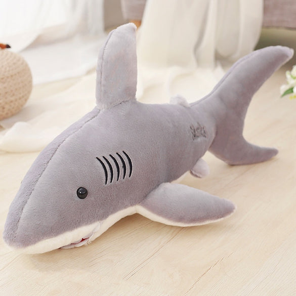 50cm-130cm Plush Sharks Toys Stuffed Animals Simulation Big Sharks Doll Pillows Cushion Kids Toys for Children Birthday Gifts