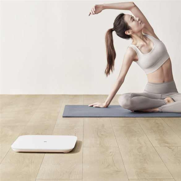 Original Xiaomi Mijia Scale 2 Bluetooth 5.0 Smart Weighing Scale Digital Led Display Works with Mi fit App for Household Fitness