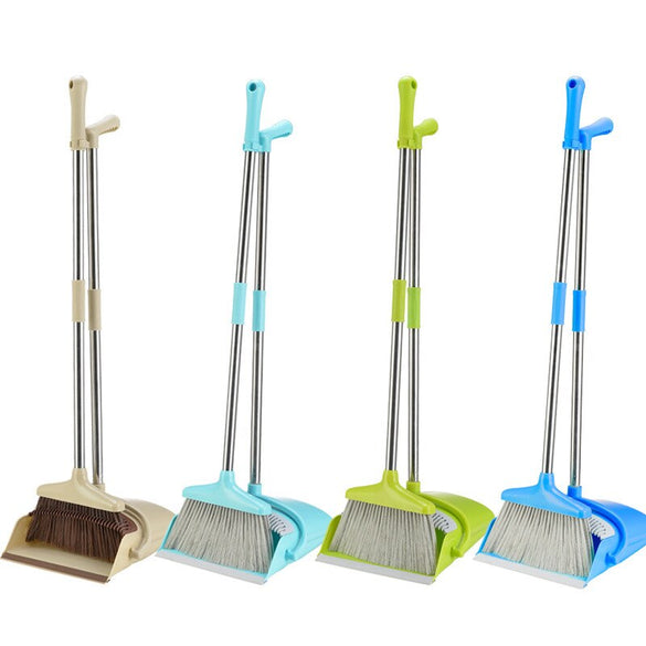 2 PCS/Set Clean The Floor The Broom Suit Hair Filter Broom Household Sweep Floor Multi-functional Non-Slip Handle Cleaning Tool