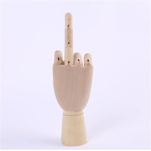 18.6cm Tall Wooden Hand Drawing Sketch Mannequin Model Wooden Mannequin Hand Movable Limbs Human Artist Model