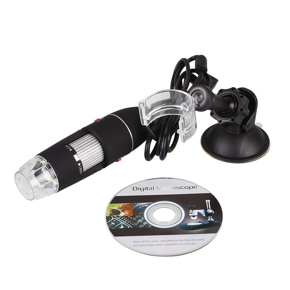 Portable USB Microscope Light Electric Handheld 1000x Camera Microscope Microscopes Suction Tool 8 LED Digital Endoscope
