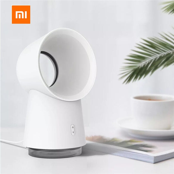 Xiaomi mijia HL Happy Life nesugar 3 in 1 Mini Cooling Fan Bladeless Desktop Fan Mist Humidifier w/ LED Light