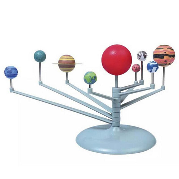 Solar System Nine Planets Planetarium Model Kit Astronomy Science Project DIY Kids Gift Worldwide Sale Early Education For Child