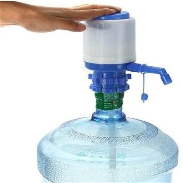 5-6 Gallon Hand Pump for Water Bottle Jug Manual Drinking  Automatic Water Pressure Device Drinking Bottled  Water Hand Pressure