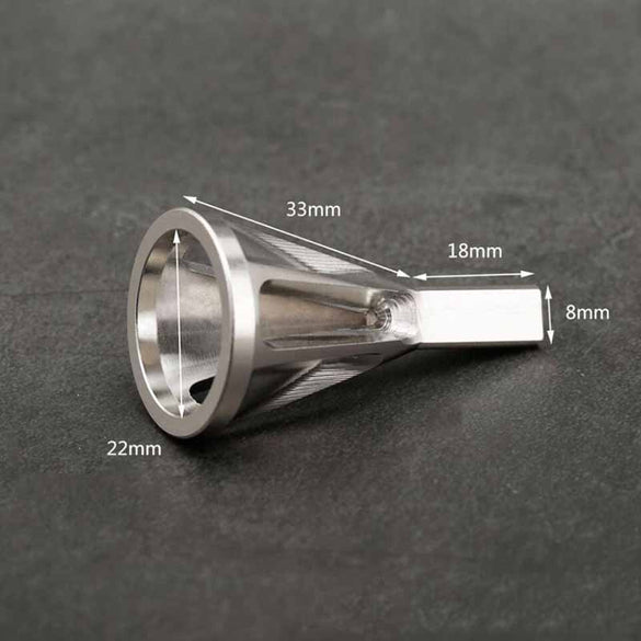 1*Deburring External Chamfer Tool Silver Hex shank deburring external chamfer tool