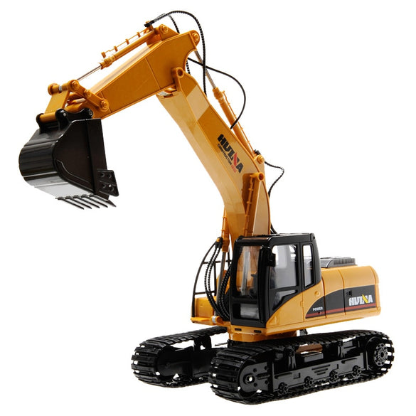 1:50 Engineering Crawler Excavator Truck Toys Alloy Construction Vehicle Model Creative Gifts For Children Boys