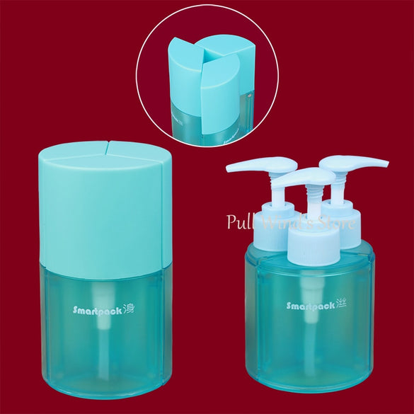 Creative outdoor travel shampoo shower gel storage box Bottle Carry liquid sub-bottling Storage Bottles
