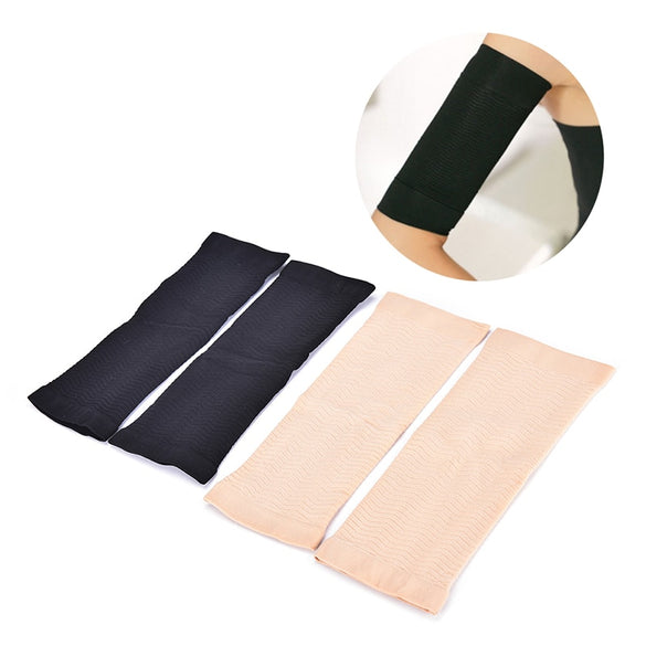 1Pair Slimming Compression Arm Shaper Slimming Arm Belt Helps Tone Shape Upper Arms Sleeve Shape arm Taping Massage For Women