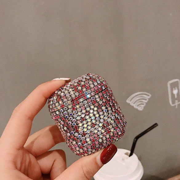 Luxury Earphone Cases For Apple AirPods Pro 2 1 Cute Case For AirPod Air Pods Pro 2 3 Bling Diamond Hard Shell Protective Cover