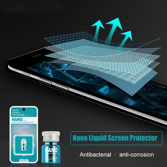 2ml Hi-Tech Nano Liquid Screen Protector for iPhone XS MAX 7 8 PLUS Xiaomi Samsung Invisible Full Cover Universal 9H Screen Film