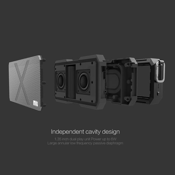 Nillkin Wireless Bluetooth Speaker Power Bank Waterproof Portable Column Box music Loudspeaker Stereo HiFi for iPhone For Xiaomi