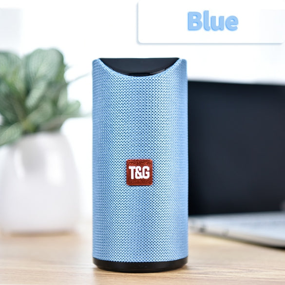 TG Bluetooth Speaker Portable Outdoor Loudspeaker Wireless Mini Column 3D 10W Stereo Music Surround Support FM TFCard Bass Box