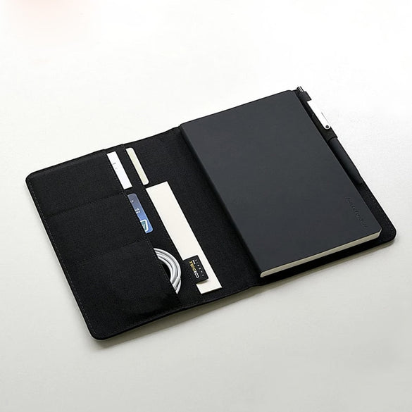 Youpin Kaco Noble Paper NoteBook PU Leather Card Slot Wallet Book with Sign Pen Gift for Office Travel Meeting Child