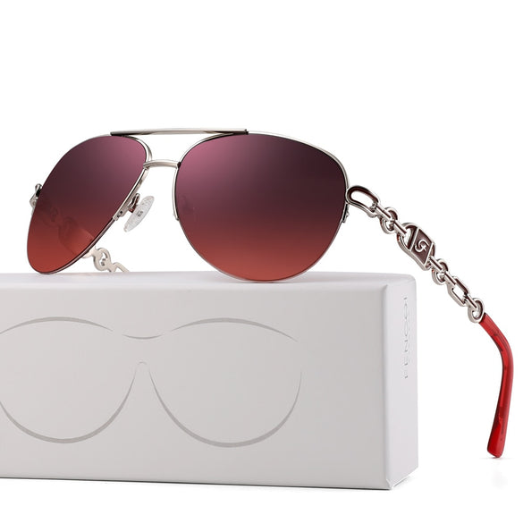 FENCHI sunglasses women uv 400 oculos female sun glasses shades mirror Pilot Pink feminino zonnebril dames gafas de sol mujer