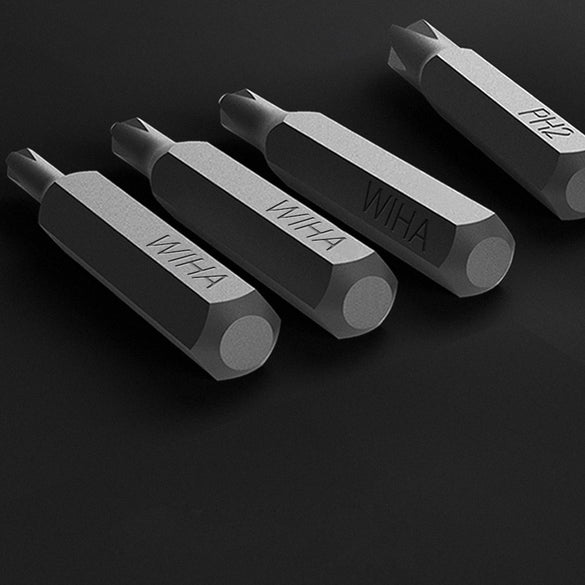 Xiaomi Mijia Wiha Daily Use Screw Kit 24 Precision Magnetic Bits Alluminum Box Screw Driver xiaomi smart home Kit