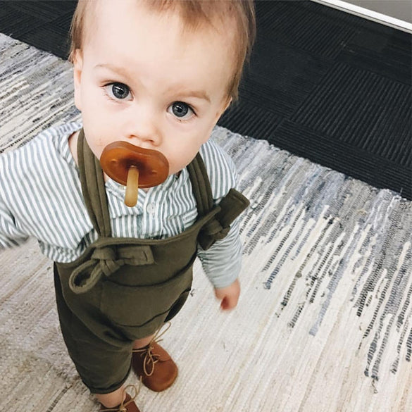 2020 New Summer Toddler Overalls Baby Suspender Pants Solid Baby Boy Overalls Green/Brown Girls Cute Overalls Pants For Kids