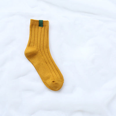 Mustard Ankle Socks