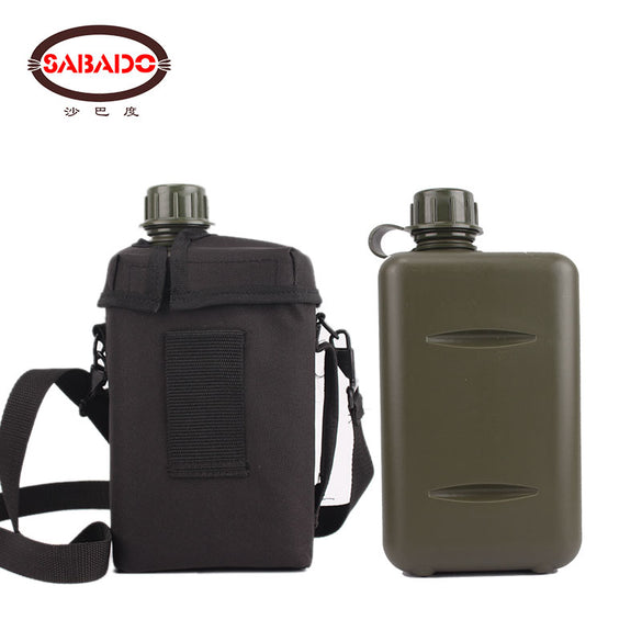Outdoor capacity 2L Camping Hiking Climbing Heat-resistant environment-friendly plasticizing watering can US canteen bottle