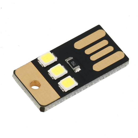 ICOCO Mini USB Power LED Light ultra low power 2835 chips Pocket Card Lamp Portable Night Camp Drop shipping