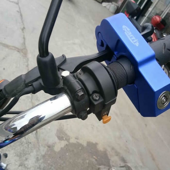 CNC Handle Grip Security Safety Locks Motorcycle Brake Clutch Levers Locks For Kawasaki Honda Yamaha Suzuki Benelli KTM