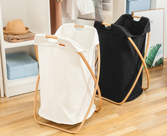High Grade Nordic Style Foldable Clothes Laundry Basket Simple Design Home Dirty Clothes Storage Toy Storage Organizer LFB755