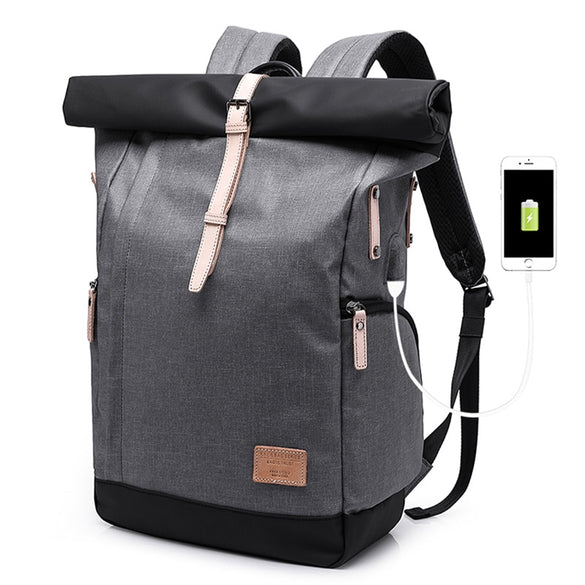 KAKA Brand Men Women Backpack Bag College Casual School Backpack Male Travel Bag 15.6 USB Laptop Backpacks Mochila knapsack