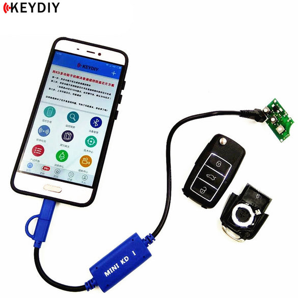 KEYDIY Mini KD Key Generator Remotes Warehouse in Your Phone Support Android Make More Than 1000 Auto Remotes Similar KD900