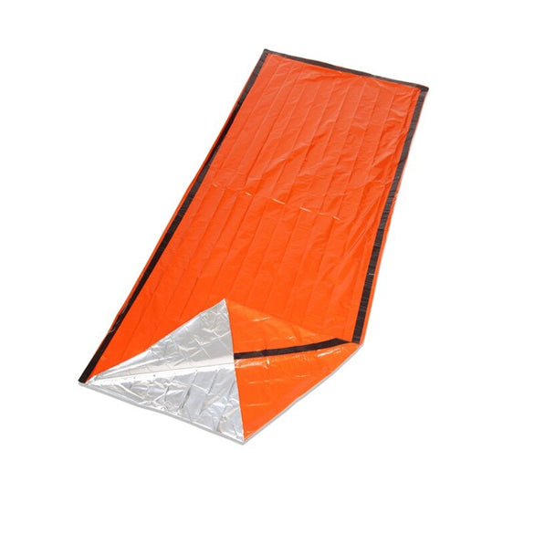 Emergency Sleeping Bag Emergency First Aid Sleeping Bag PE Aluminum Film Tent For Outdoor Camping and Hiking Sun Protection