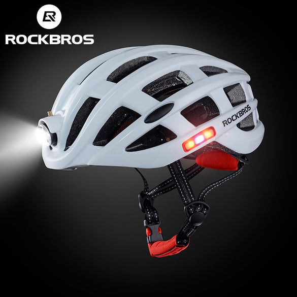 ROCKBROS Light Cycling Helmet Bike Ultralight helmet Intergrally-molded Mountain Road Bicycle MTB Helmet Safe Men Women 57-62cm