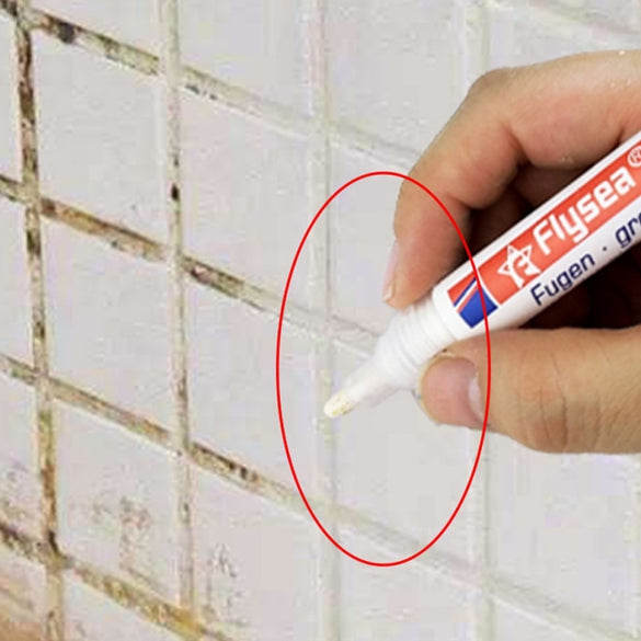 Tile Gap Repair Color Pen White Tile Refill Grout Pen Waterproof Mouldproof Filling Agents Wall Porcelain Bathroom Paint Cleaner