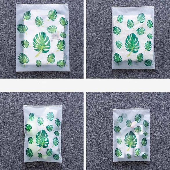 Swimming Bag Transparent Sealed Waterproof  Zip Lock Bag Zipper Bags Reclosable Storage Bags For Clothing Bras Shoes New