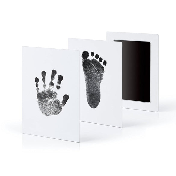 1/2Pcs Newborn Baby Handprint Footprint Inkless Touch Non-Toxic InkPad DIY Photo Frame Infant baby hand and footprint Souvenirs