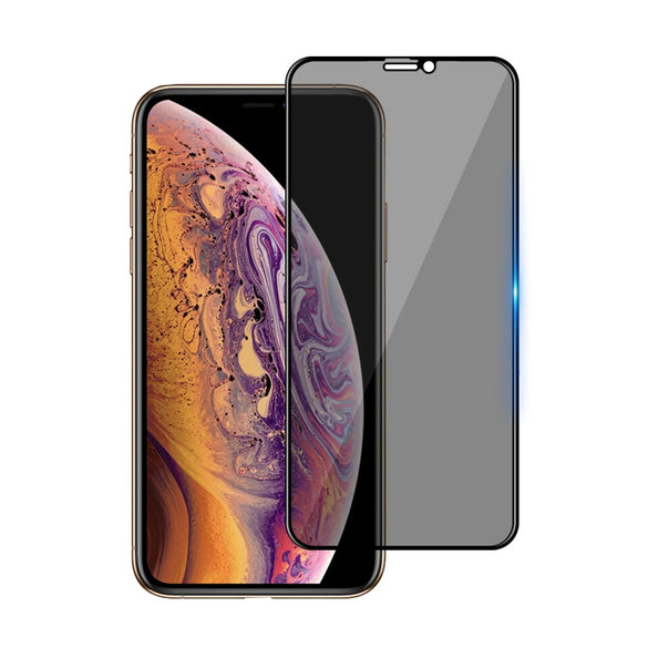 Full Privacy Tempered Glass For iPhone X XS MAX XR 6 6S 7 8 Plus 11 Pro max Anti Spy Screen Protector For iphone 11 8 7 11Pro