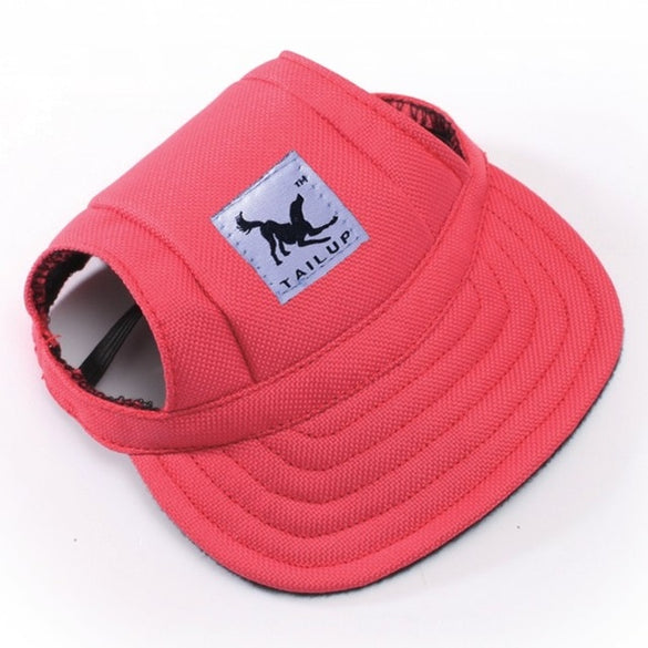 [TAILUP]Dog Hat With Ear Hole Summer Baseball Cap for Small pet dogs product Oxford Cloth breathable handsome Cool Doggie py0017